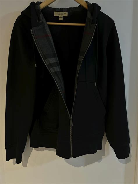 used burberry hoodie|burberry zipped hoodie.